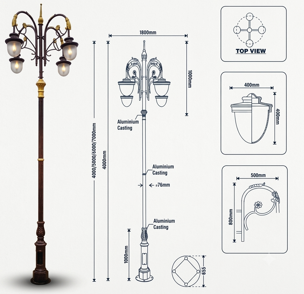Camera Signal Pole